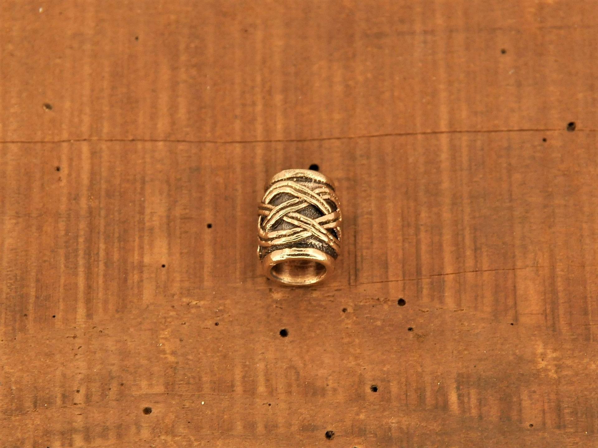 Handgemachte Bronze Wikinger Knoten Bartperle - 8 Mm Dreadlock Perle Handgemachte Bronze Wikinger Knoten Bartperle - 8 Mm Dreadlock Perle von Etsy - NordEmporium