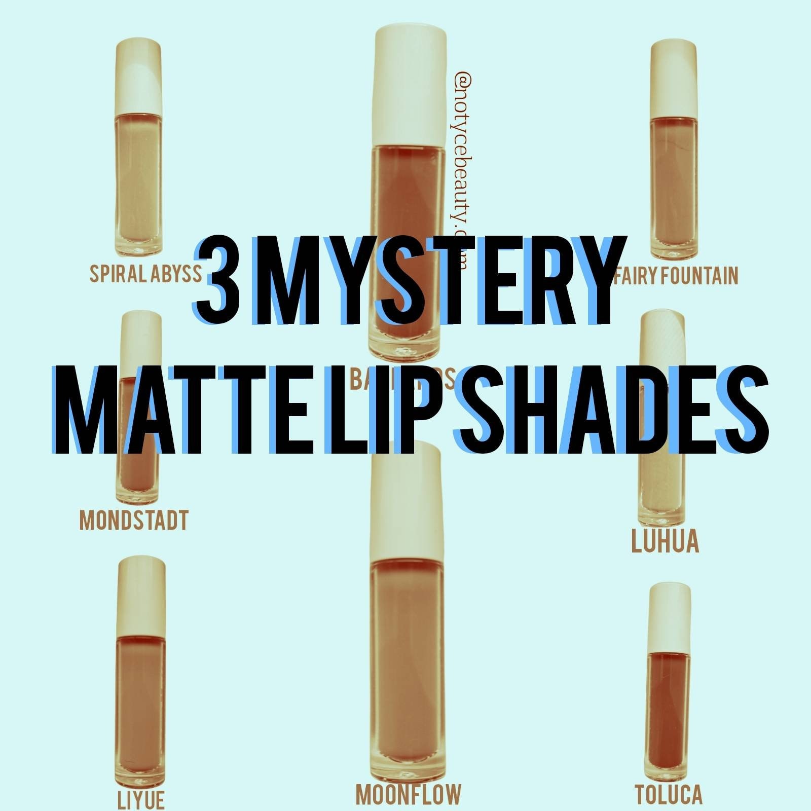 3 Mystery Dream Matte Flüssiger Lippenstift Lippenfarben Wasserdicht Lang Anhaltende Dupe Vegan Make-Up Ohne Grausamkeit Paraben Frei von Etsy - Notycebeauty