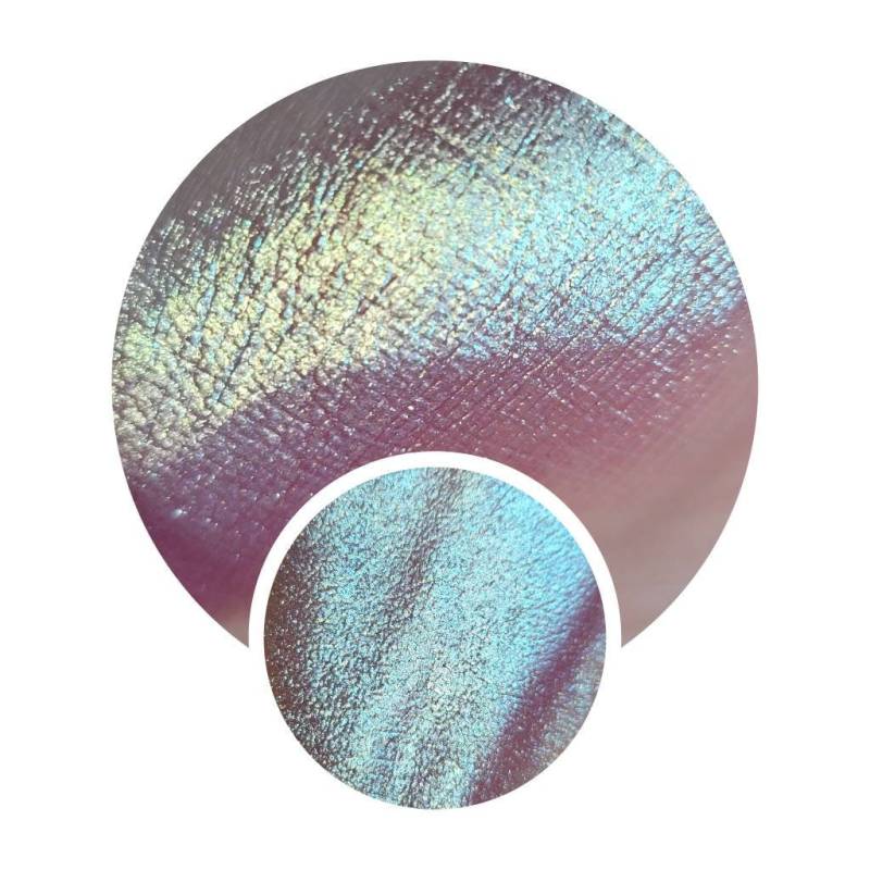 Multichrome 26 Mm Moonbow Chamäleon Gepresster Teil Beige Mint Gold Türkis Abgedunkelter Unterton Veganer Lidschatten Stargazer Collection von Etsy - Notycebeauty