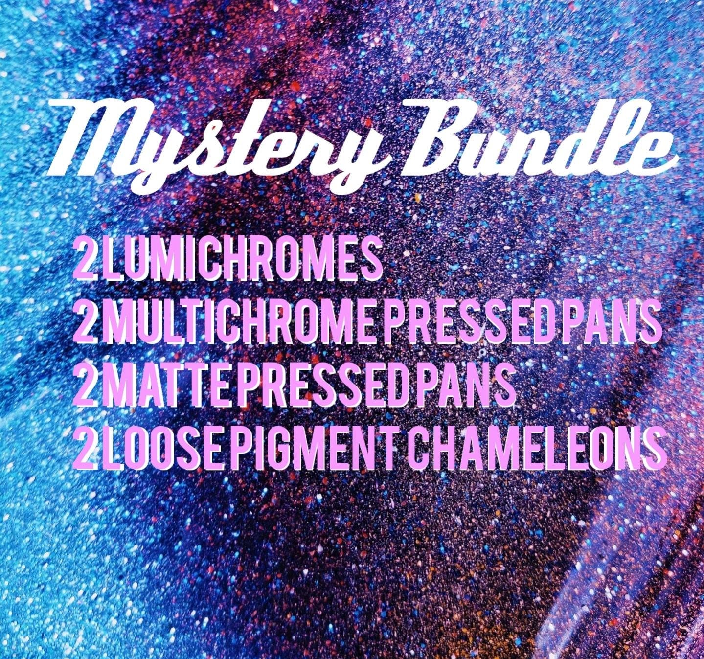 Mystery Mix Multichrome Bundle Angebot Lumichrome Chamäleon Gepresste Pfannen Lose Pigmente Matt Lidschatten Set Schimmern Irisierend Duochrome von Etsy - Notycebeauty