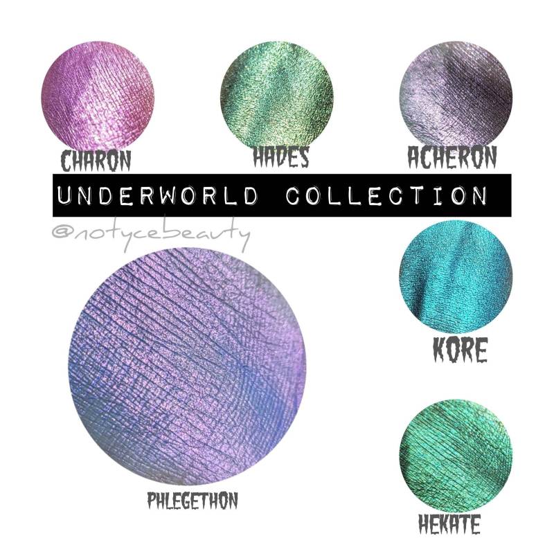 Underworld Kollektion Multichrome 26 Mm Chameleon Gepresste Pfannen Neon Untertöne Farbverschieben Bündel Funkeln Schimmern Vegan Cruelty Free von Etsy - Notycebeauty