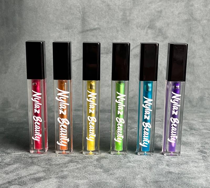 Purer Lipgloss/Jelly Kollektion Bio Klarglanz Regenbogen von Etsy - NylazBeauty