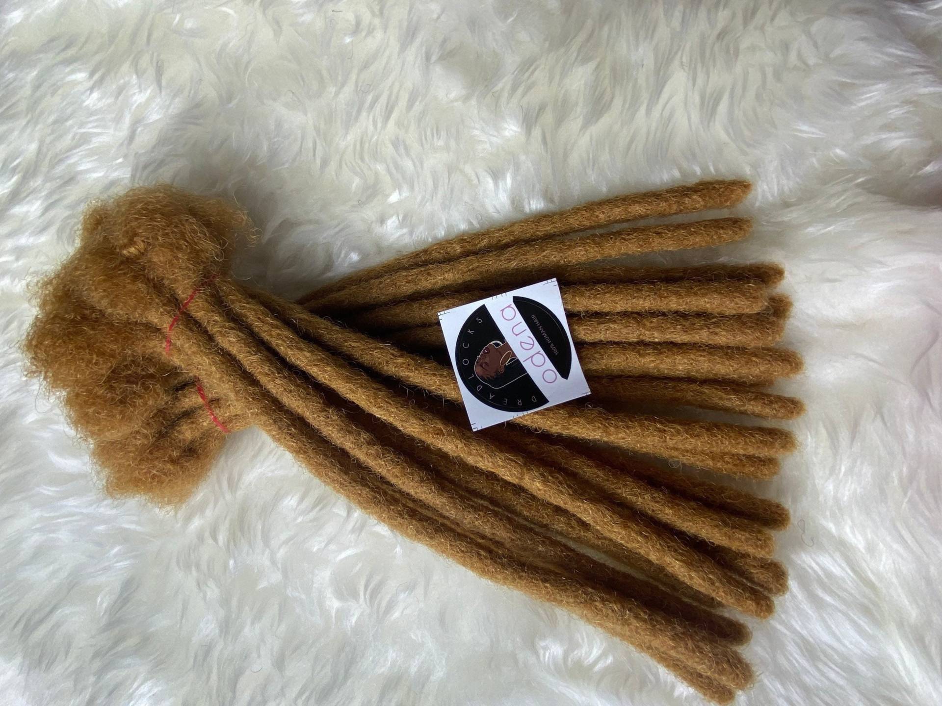 Blonde Dreads Farbe 27 Handgemachte Echthaar Dreadlocks Erweiterungen Gehäkelte von Etsy - Odenadreadlocks