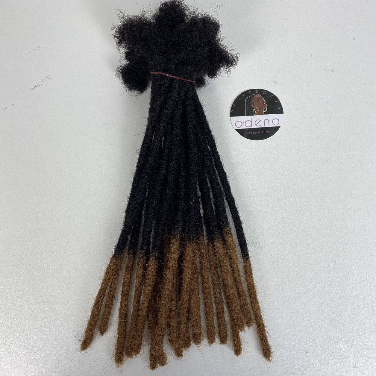 Farbe #1B/4 Handgemachte Human Hair Dreadlocks Extensions. Handgemachte Echthaar Extensions von Etsy - Odenadreadlocks