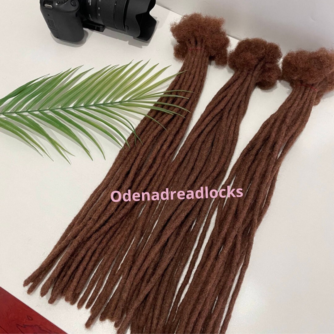 Farbe 33 Handgemachte Echthaar Dreadlocks Extensions Mit Menschlichen Haaren von Etsy - Odenadreadlocks