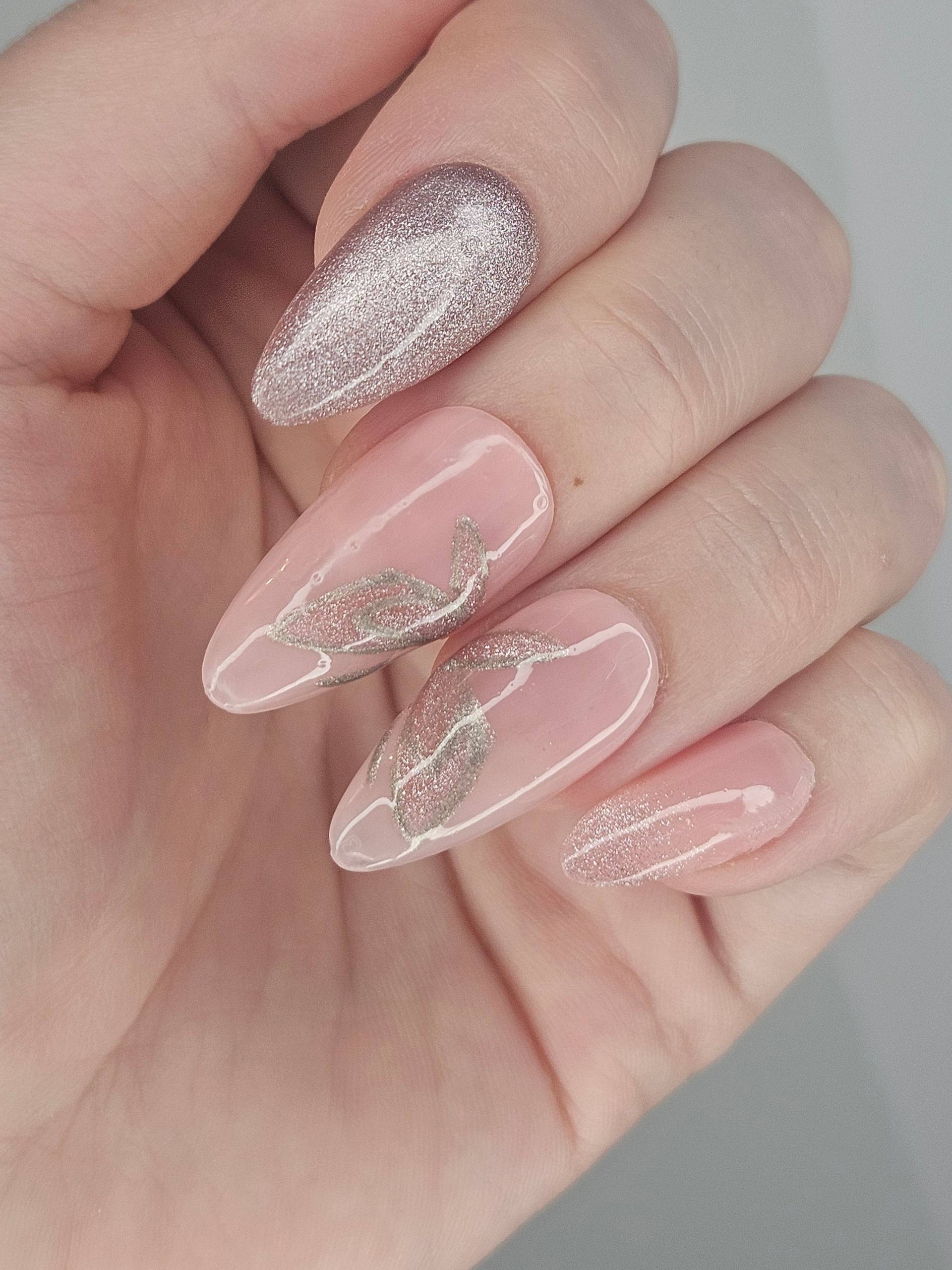 Butterfly Spring Press On Nails von Etsy - OlisCreativeFactory