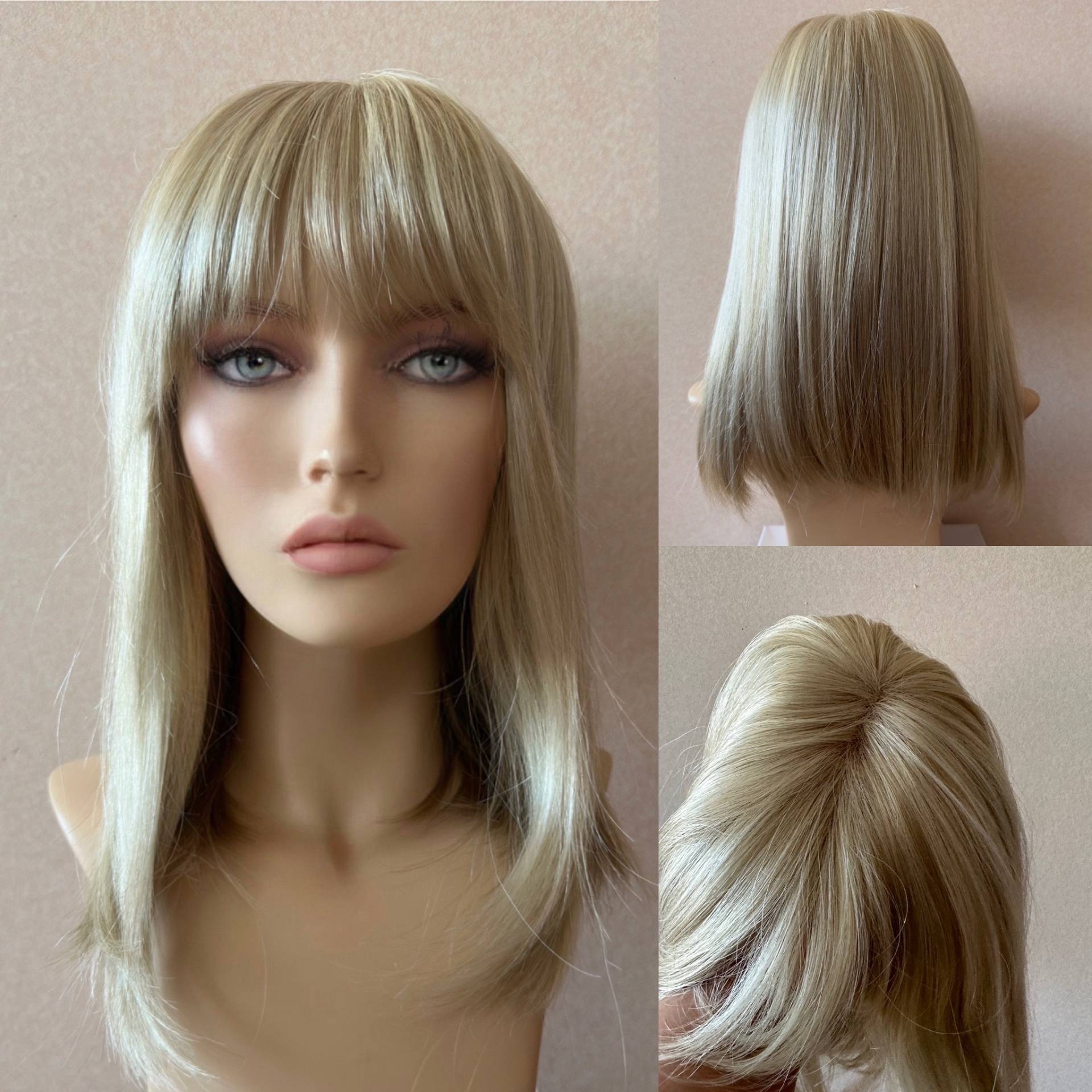 100% Jungfrau-Menschenhaar-Perücken 10 " - 26 "Zoll Perücke Iceberg Blonde Balayage 13x5 Hantied Spitze, 13x4 Mono Cap, Pu Seidenbasis von Etsy - OroFeminaWigs