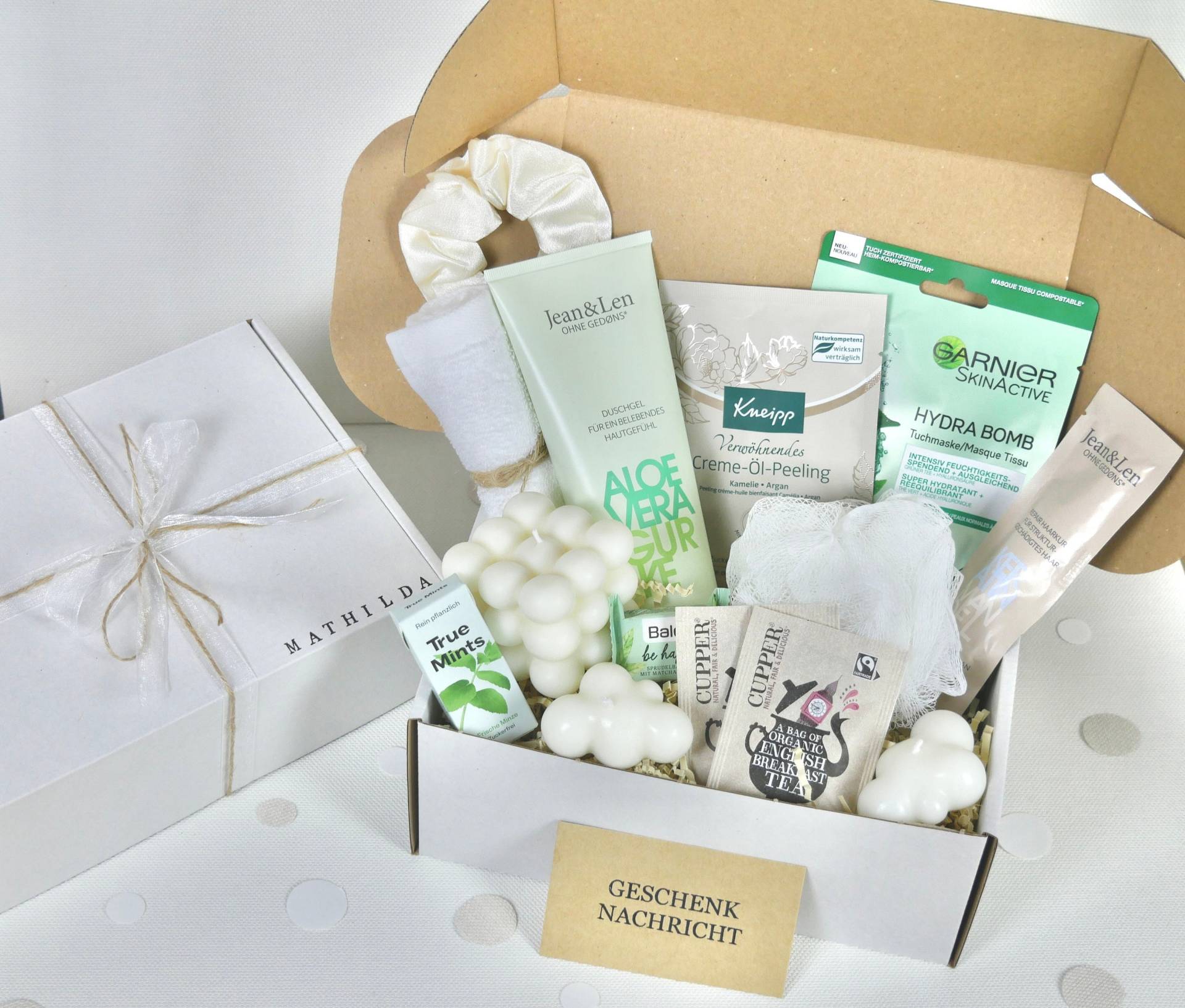 Geschenkbox Personalisierts Geburtstagsgeschenk Wellnessbox Grün Geschenk Muttertag Geburtstag Wellness Gift Hochzeit Freundin Frauen#111 von Etsy - OtherYouShop