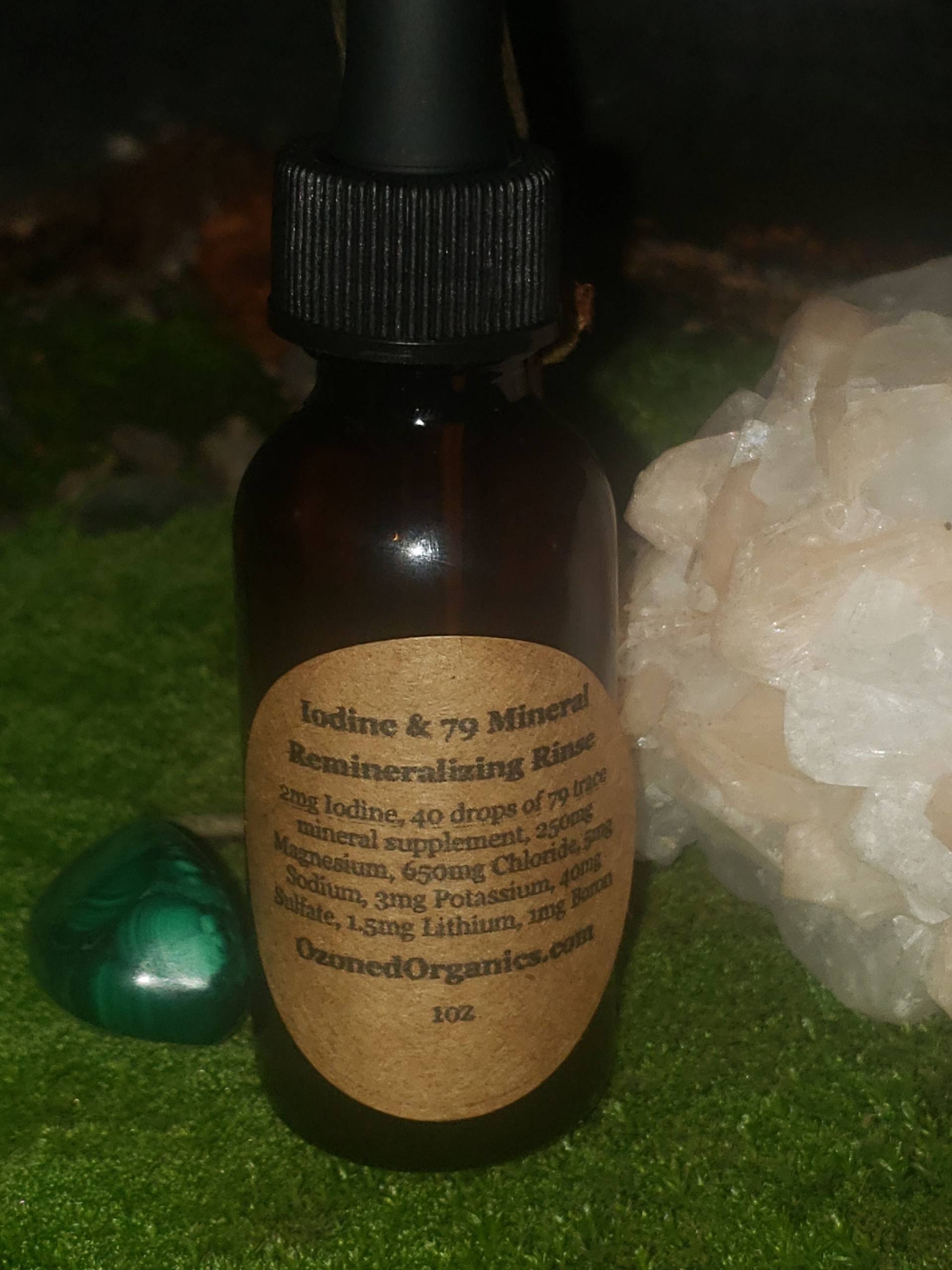 Jod & 79 Mineral Remineralisierende Swish 1Oz, 2Oz, 4Oz Bio, Vegan, Non-Gmo von Etsy - OzonedOrganics