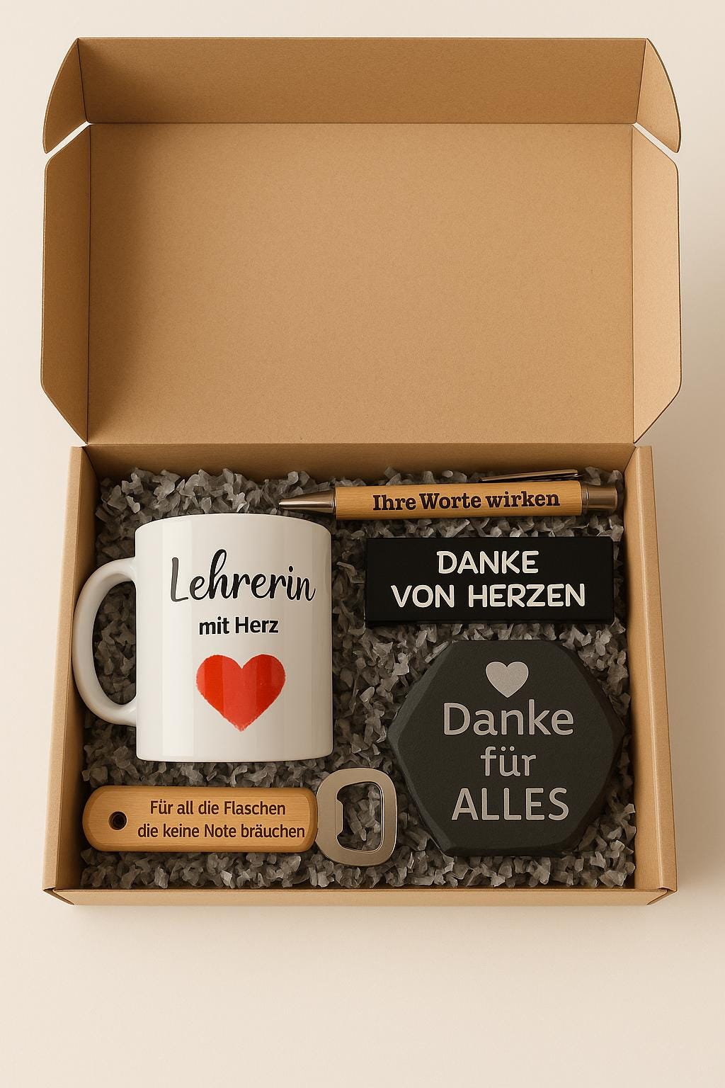 Lehrerinnen Geschenkbox - Tasse, Flaschenöffner U. Mehr in Liebevollem Set Lehrerinnen Geschenkbox - Tasse, Flaschenöffner U. Mehr in Liebevollem Set von Etsy - PSLiebehilft