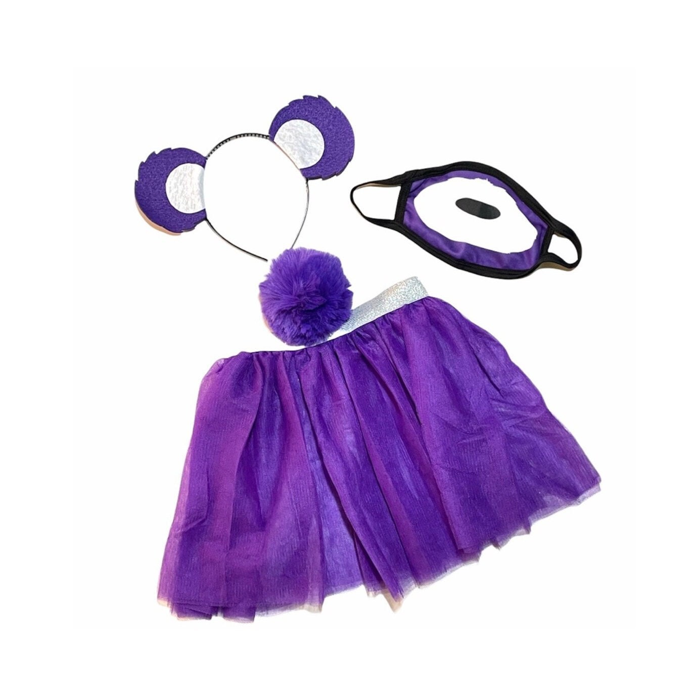 stirnband Tutu Tail Gesichtsmaske Bärenohren Geburtstagsparty Gefälligkeiten Frauen Frau Mädchen Kostüm Pflege Baby Babys Kind Erwachsener von Etsy - PartyEars