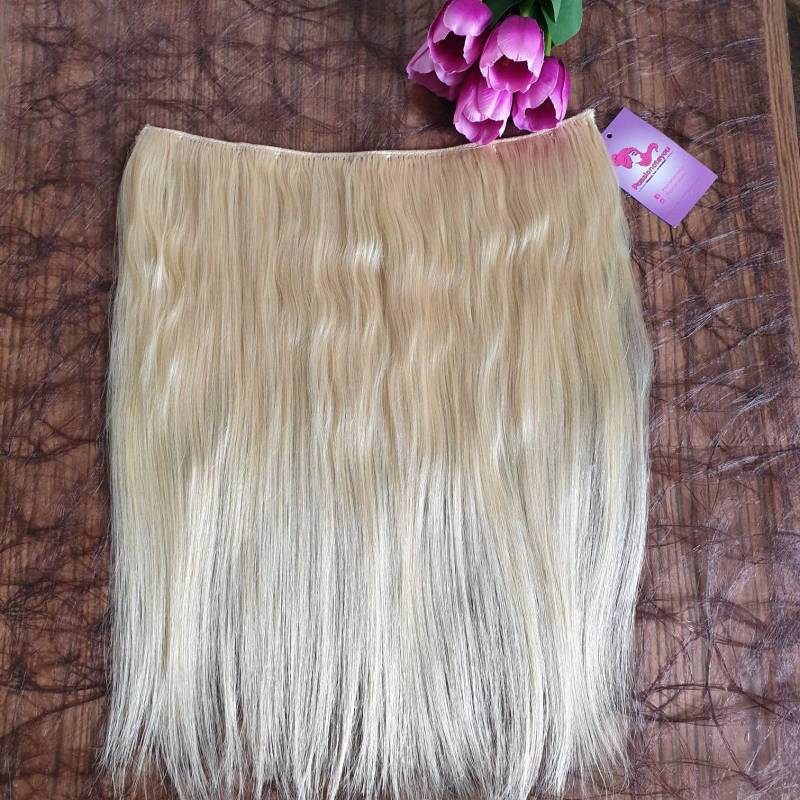 Clips in Hair Extension Color 613 Blond, Human Extension, Clips, Easy To Wear With Pieces, Customizabl von Etsy - Passionyou