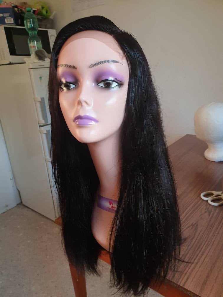 Custom Made 100% Brazilian Human Hair Wig With 4x4 Lace Closure von Etsy - Passionyou