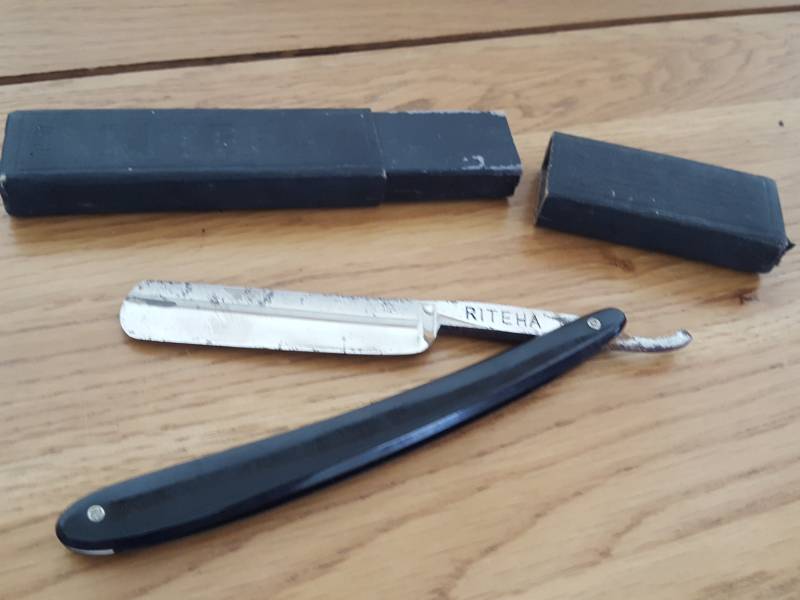 Antik Riteha Rasiermesser, Solingen Cut Throat, Made in Germany, Nassrasur von Etsy - PastNFutureUK