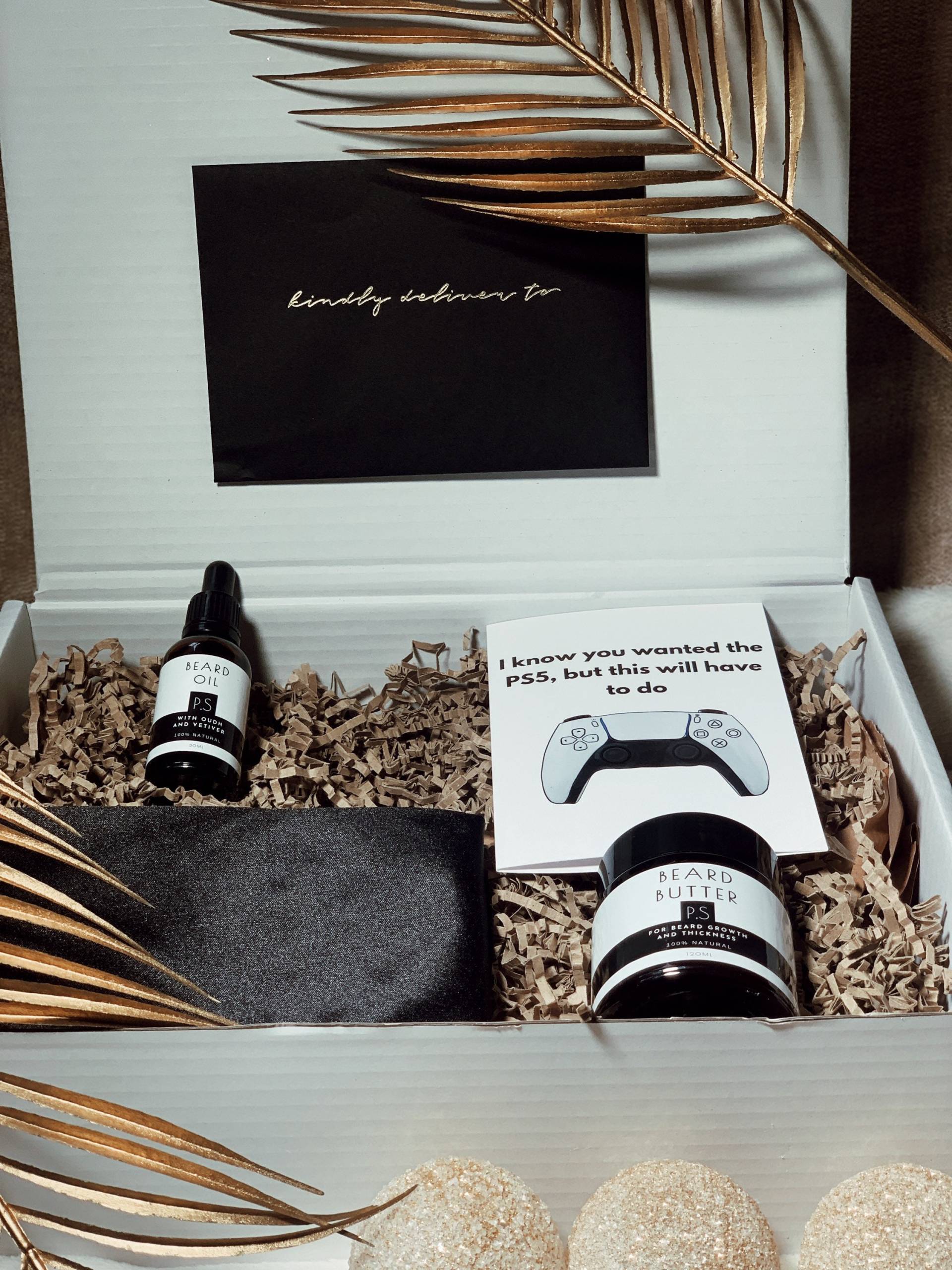 Luxus Natürliche Bartpflege/Selbstpflege Grooming Spa Geschenkbox Für Männer von Etsy - PeachSalamander