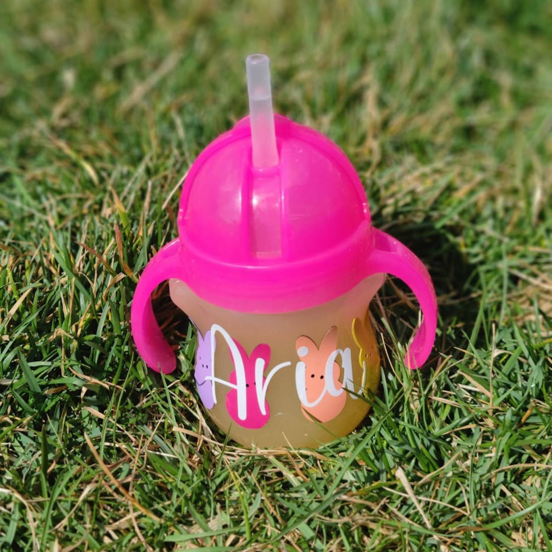 Peeps Ostern Baby Kleinkind Strohbecher, Personalisierte Munchkin Gewichtete Trainer Tasse Mit Griffen, Frühling Benutzerdefinierte Schnabeltasse Peeps Ostern Baby Kleinkind Strohbecher, Personalisierte Munchkin Gewichtete Trainer Tasse Mit Griffen, Frühling Benutzerdefinierte Schnabeltasse von Etsy - PeachyPeaCo