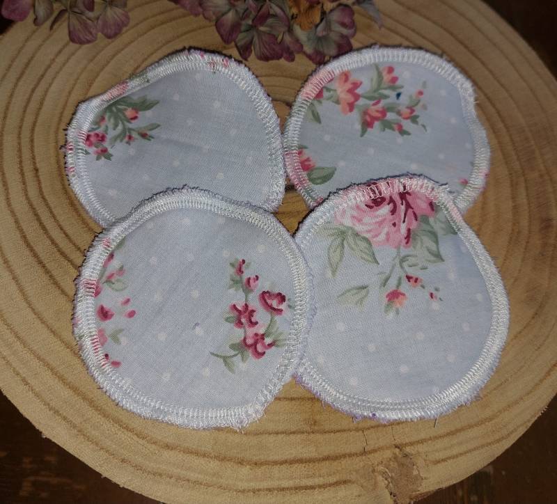 Make-Up Entferner Abschmink Pads Aus Stoff Wiederverwendbar Waschbar Tilda Shabby Chic 4 Stück Nachhaltig von Etsy - PearlysSchatzkammer