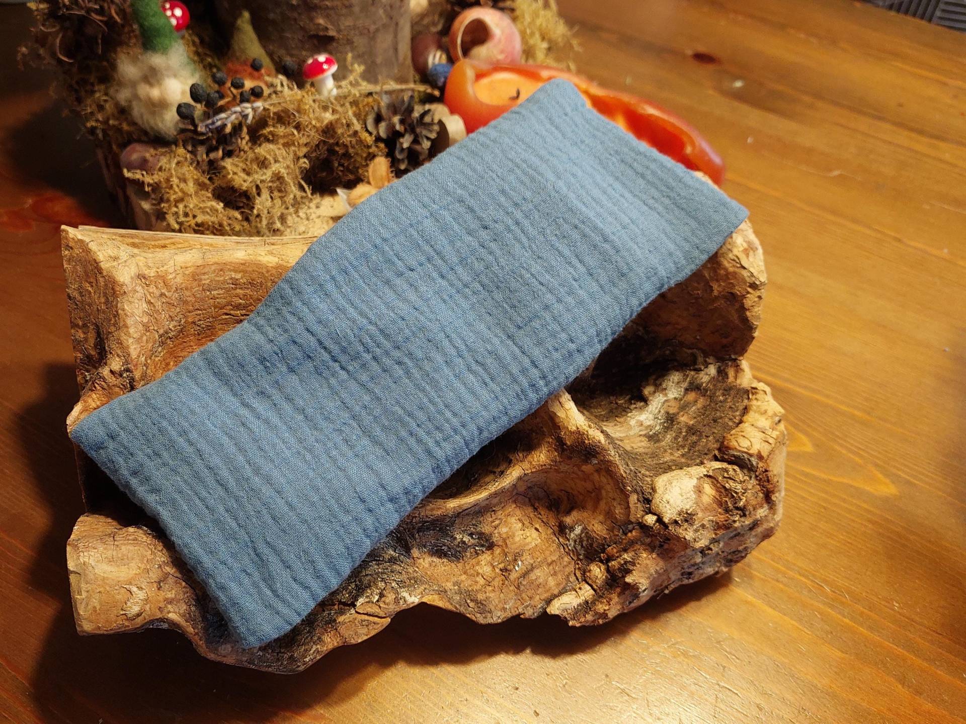 Yoga Augenkissen Meditationskissen Mit Bio Hirsefüllung Musselin Blau Außenhülle von Etsy - PearlysSchatzkammer