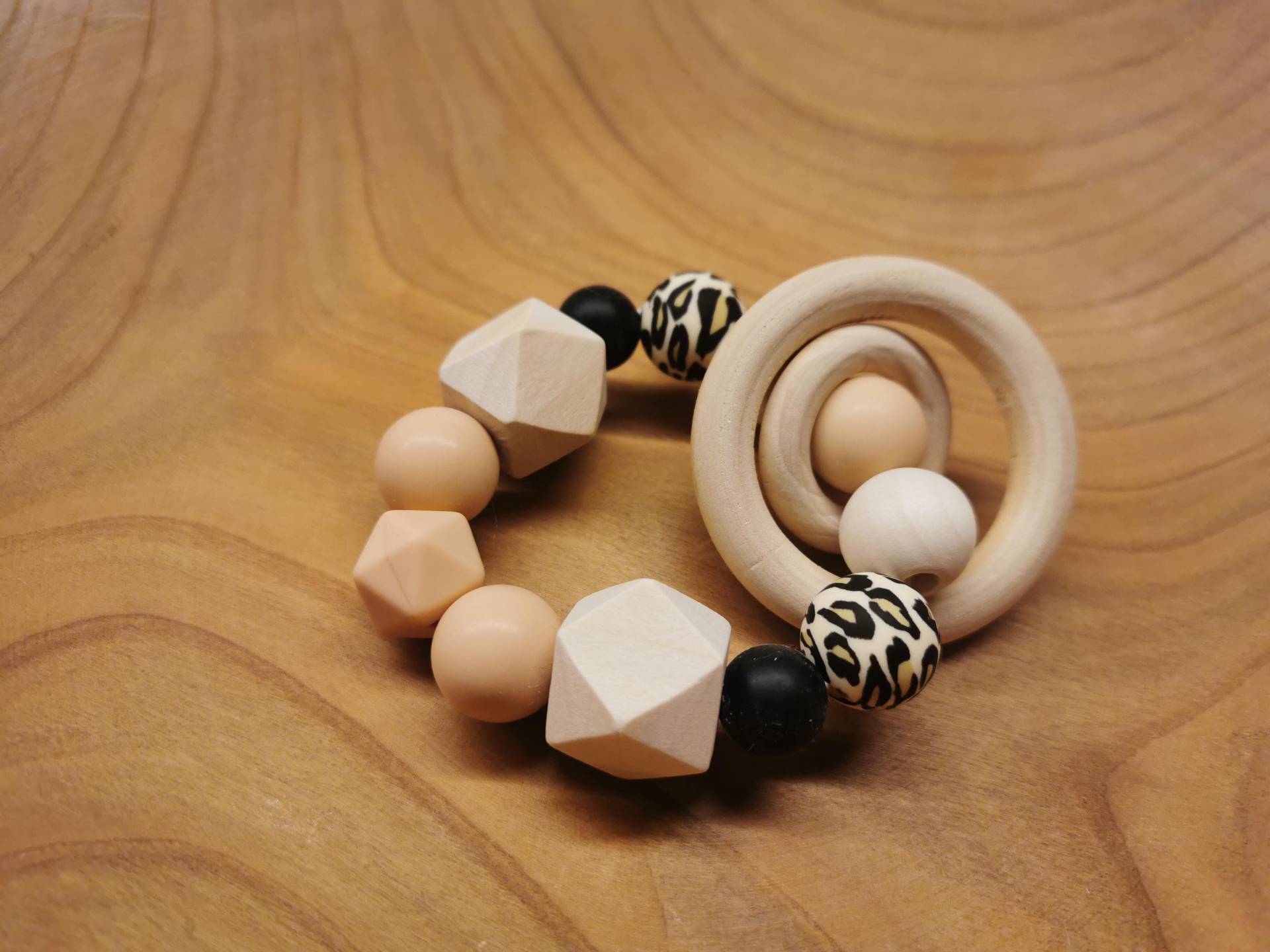 Greifring/Motorikspielzeug , Geschenk Zur Geburt Oder Taufe Greifring/Motorikspielzeug , Geschenk Zur Geburt Oder Taufe von Etsy - Perlenreihe