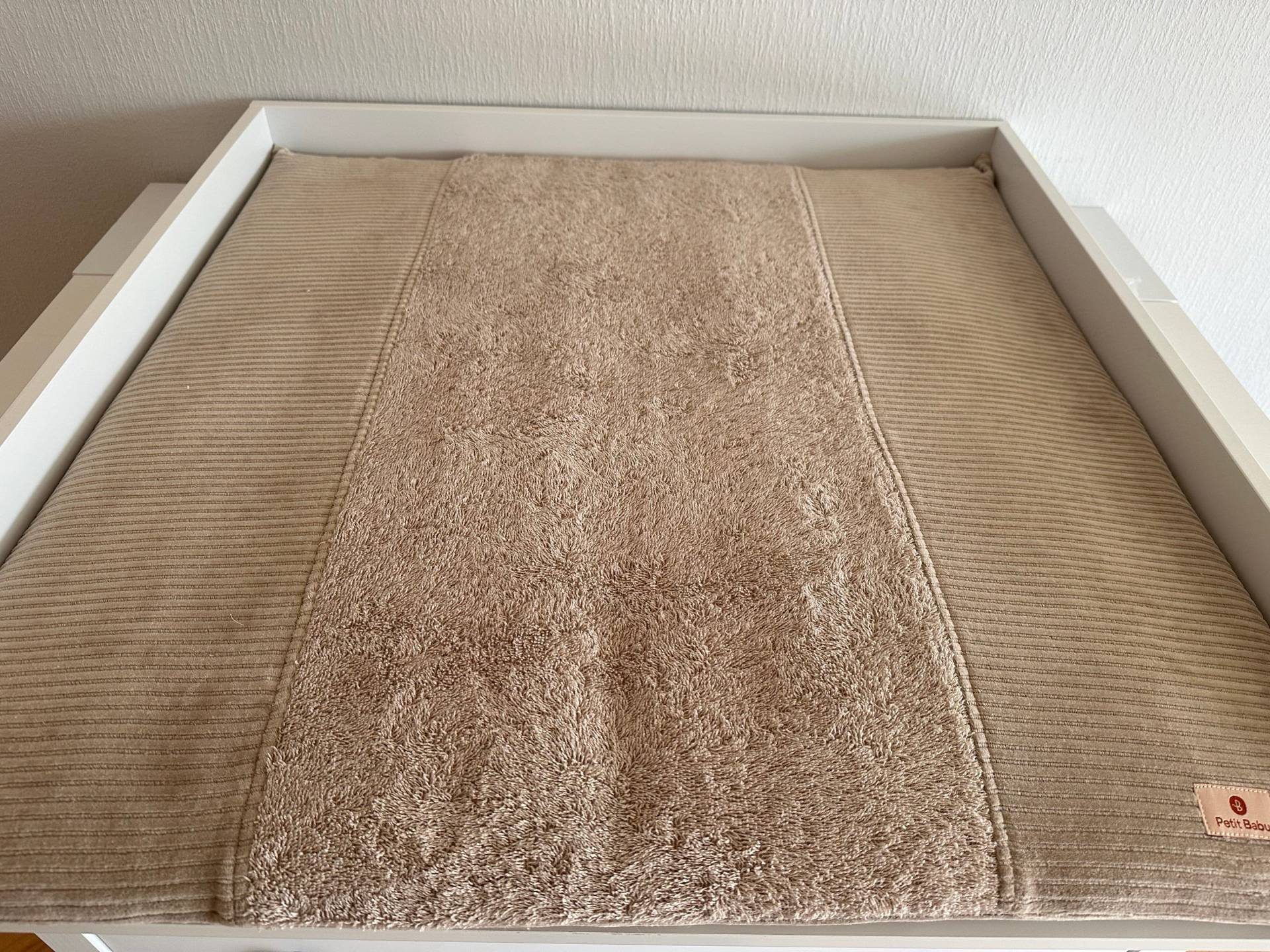 Beige Wickelunterlage Mit Abnehmbarem Bezug, Neutrale Bezug von Etsy - PetitBabu