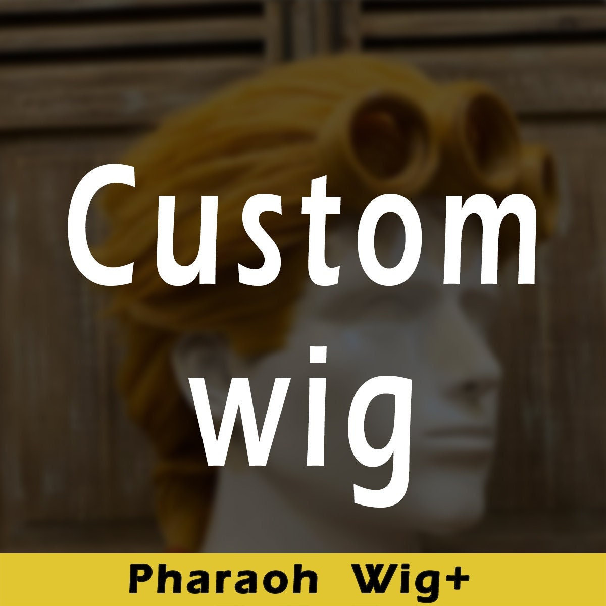 Pharaohwig, Cosplay, Kostüm, Hololive, Vtuber, Personalisierte, Schwarze Perücke von Etsy - PharaohWIG