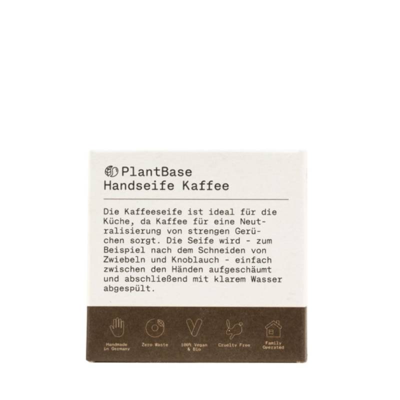 Handseife Kaffee - Zero Waste, 100% Vegan & Bio, Naturkosmetik, Handmade in Germany von Etsy - PlantBaseGmbH