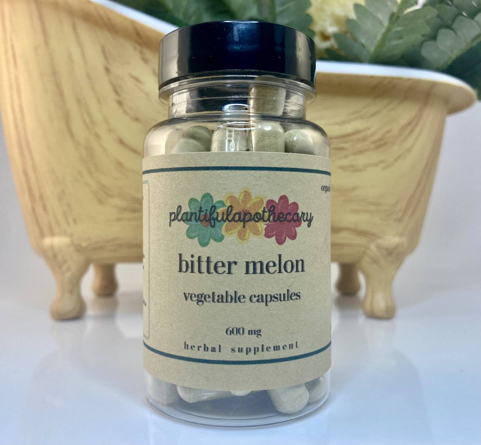 Bitter Melone | Bio-| 600Mg Veggie Caps von Etsy - PlantifulApothecary