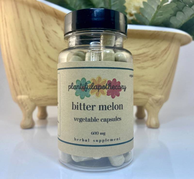 Bitter Melone | Bio-| 600Mg Veggie Caps von Etsy - PlantifulApothecary