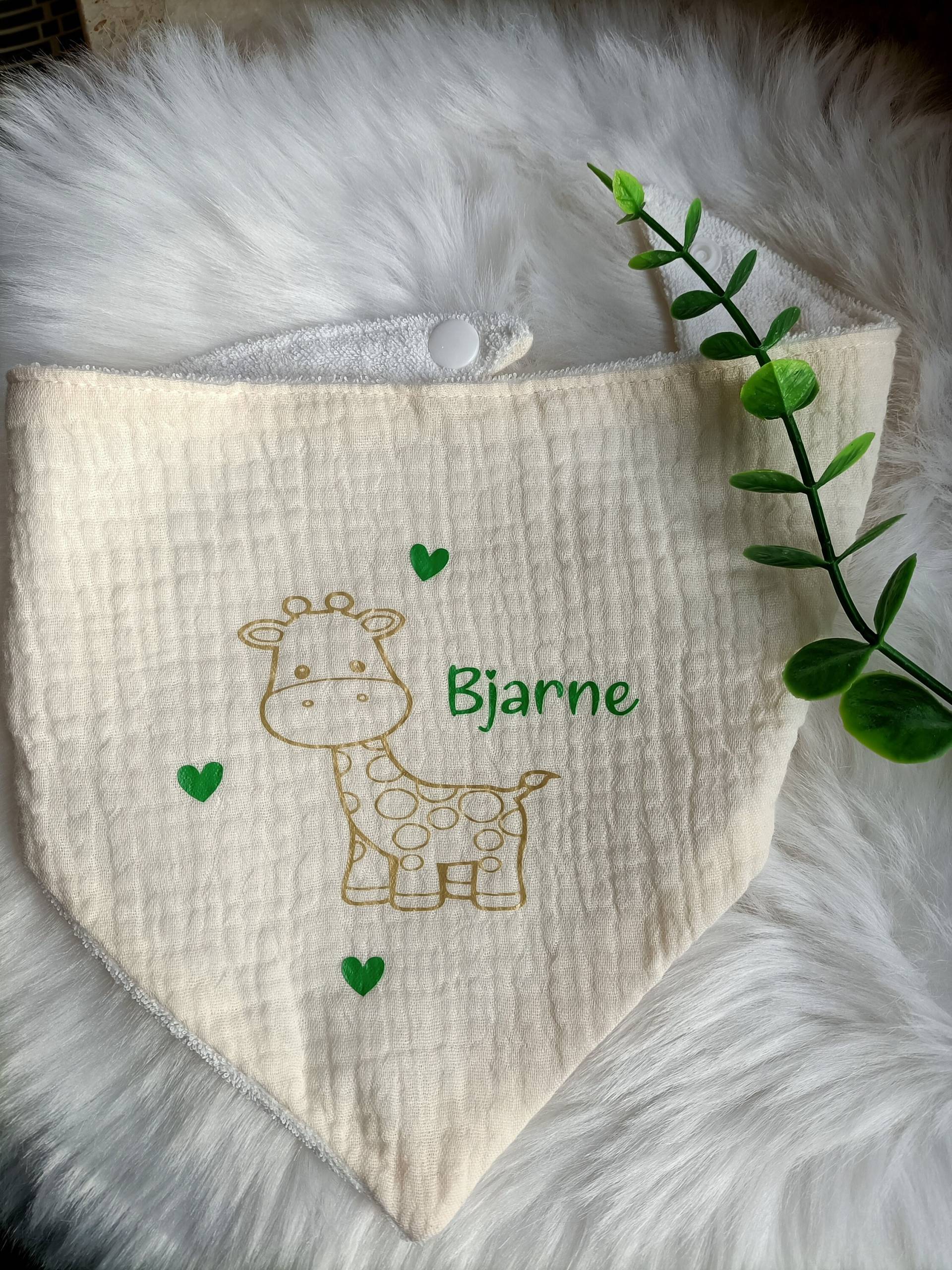 Musselin Lätzchen Personalisiert/Namen/Geschenk Zur Geburt/ von Etsy - Plotterlovekatie