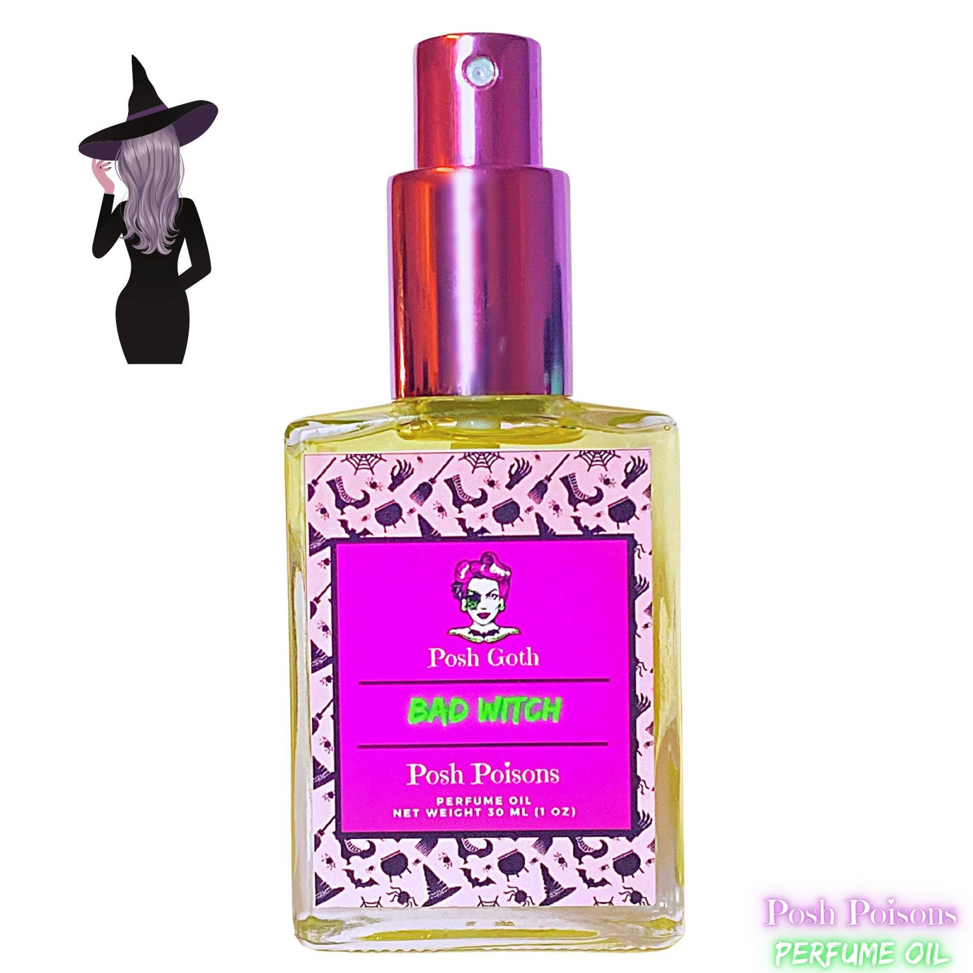 Bad Witch Pink Sugar Duft Gothic Parfüm 1 Oz Spray von Etsy - PoshGothStore