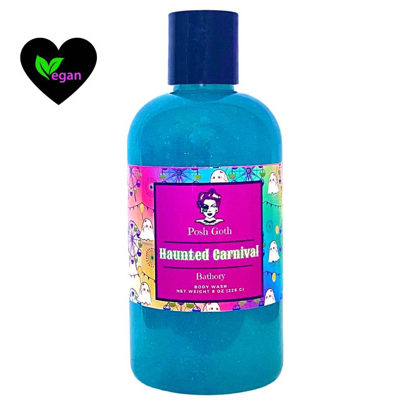 Haunted Carnival Bubblegum Und Cotton Candy Duftendes Schaumbad Body Wash 8 Oz von Etsy - PoshGothStore