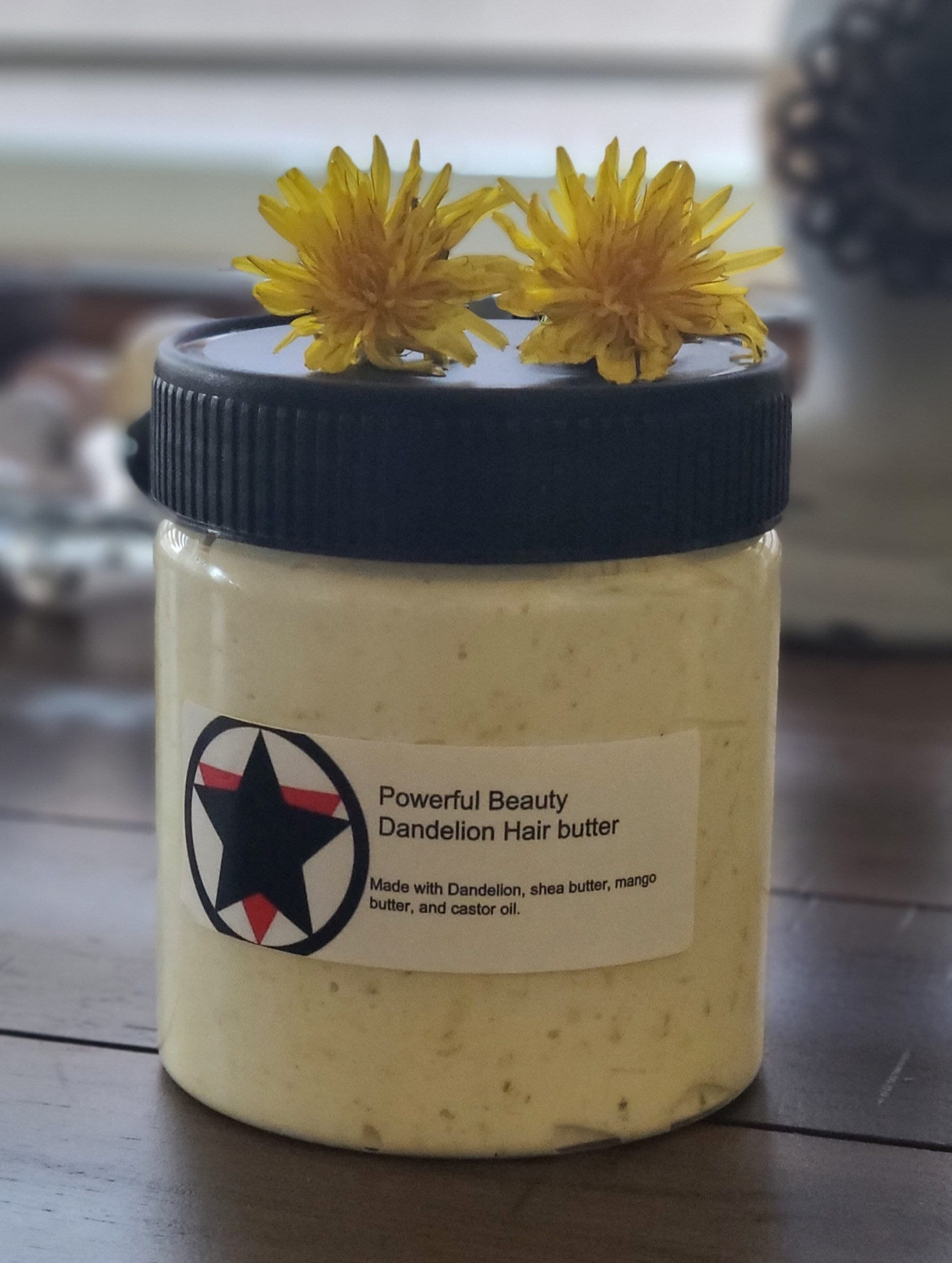 Löwenzahn-Haarbutter von Etsy - PowerfulBeautyLLC