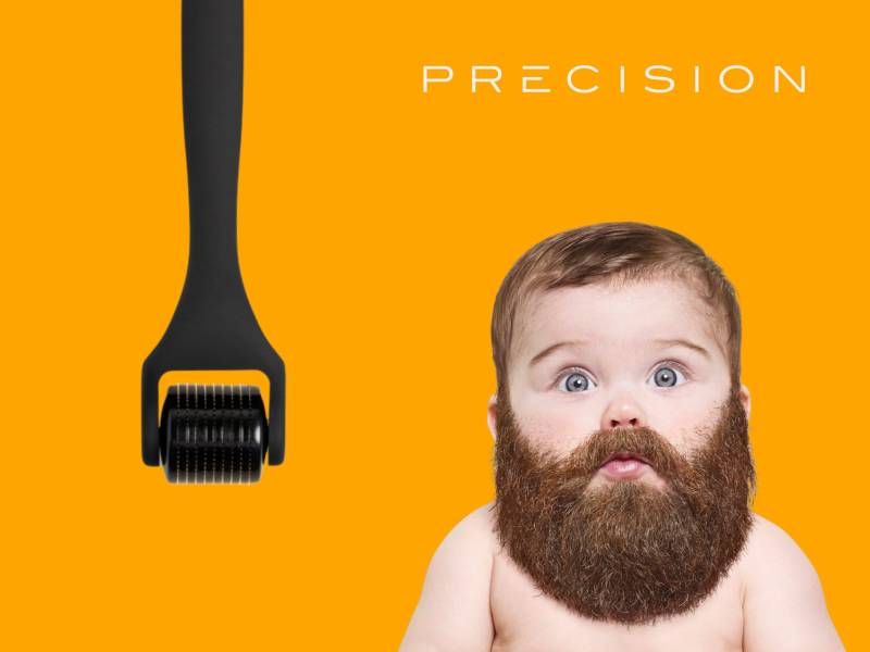 Präzisions Derma Microneedle Roller Für Gesicht, Bart & Haare - Microneedling Home Grooming Tool Männer von Etsy - PrecisionGrooming