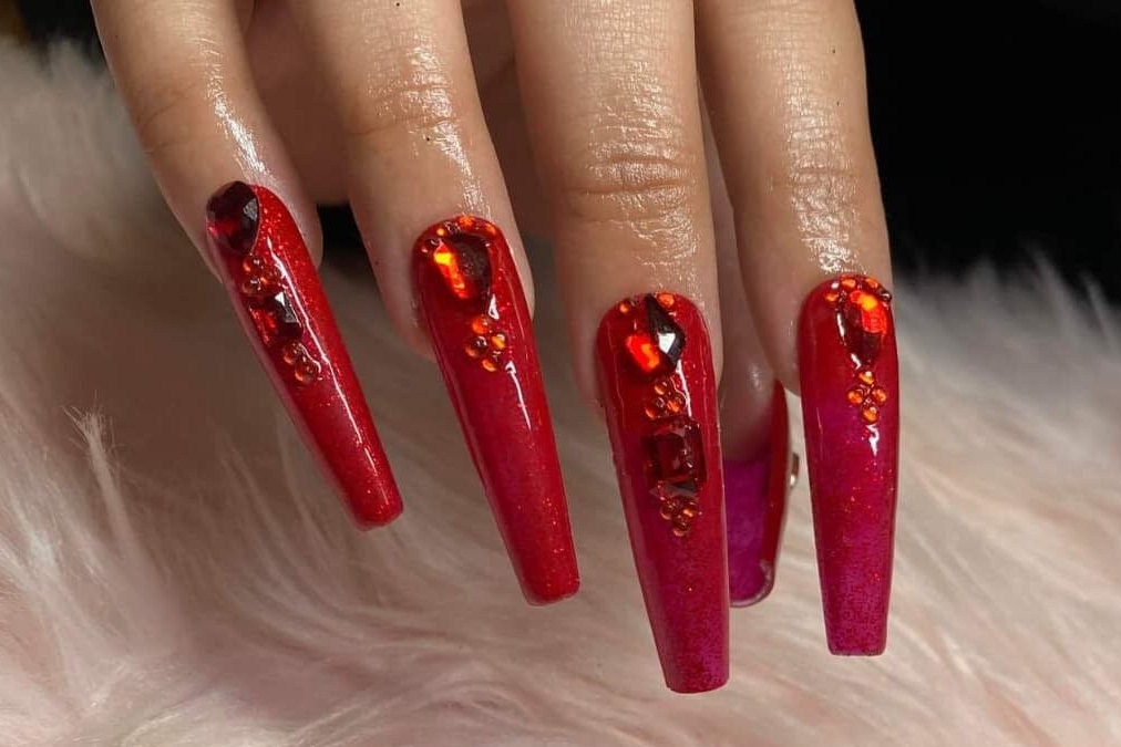 Vixen Kiss Press On Nails von Etsy - PrettyLitBeauty