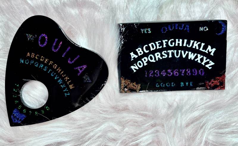 Glow in The Dark Ouija Board Oder Planchette von Etsy - PrimandProperArtisan