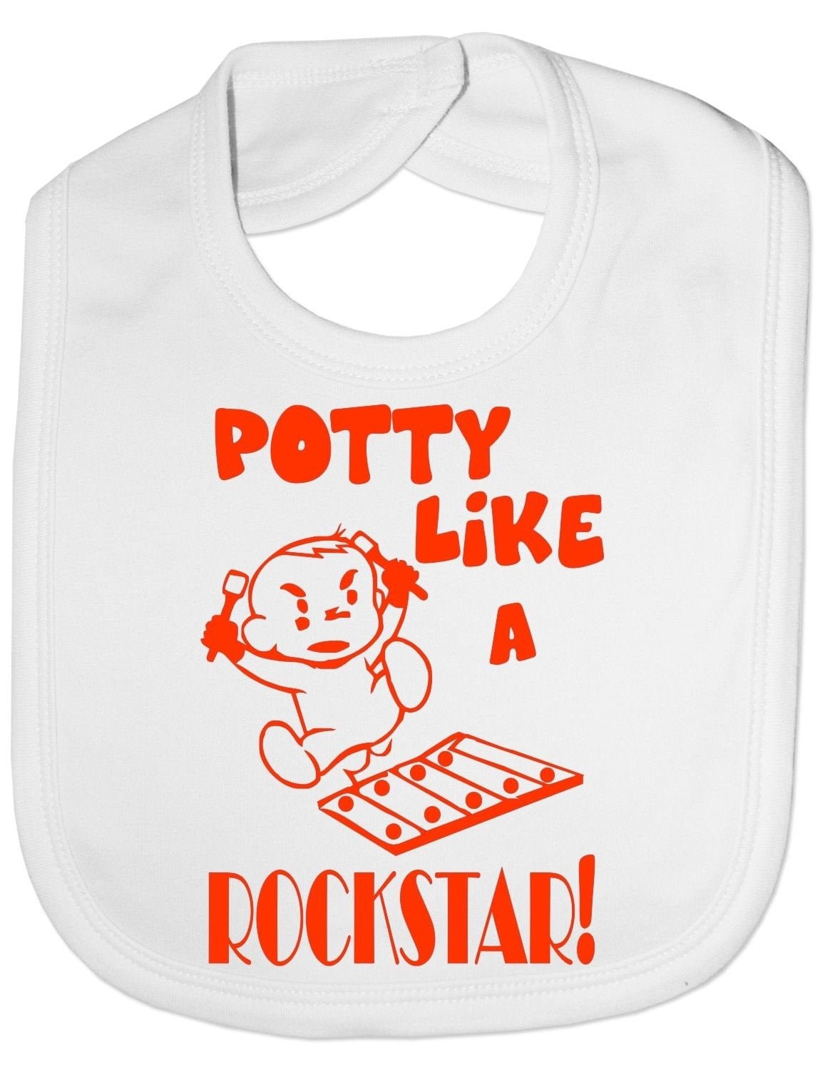 Töpfchen Wie Ein Rock Star Lustige Baby Kleinkind Neugeborenel Lätzchen Geschenk Töpfchen Wie Ein Rock Star Lustige Baby Kleinkind Neugeborenel Lätzchen Geschenk von Etsy - Print4ustore