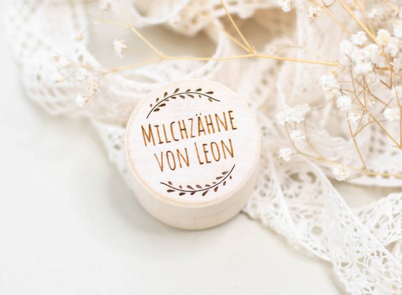 Personalisierte Milchzahndose , Zahdose, Zahndose Holz, Milchzahndose, Zähnchen, , Milchzahnbox von Etsy - ProjectBowShop