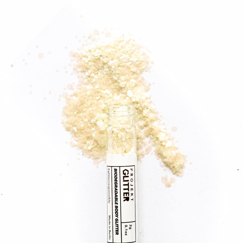 Coconut Crush // Biologisch Abbaubarer Glitzer von Etsy - ProjektGlitter