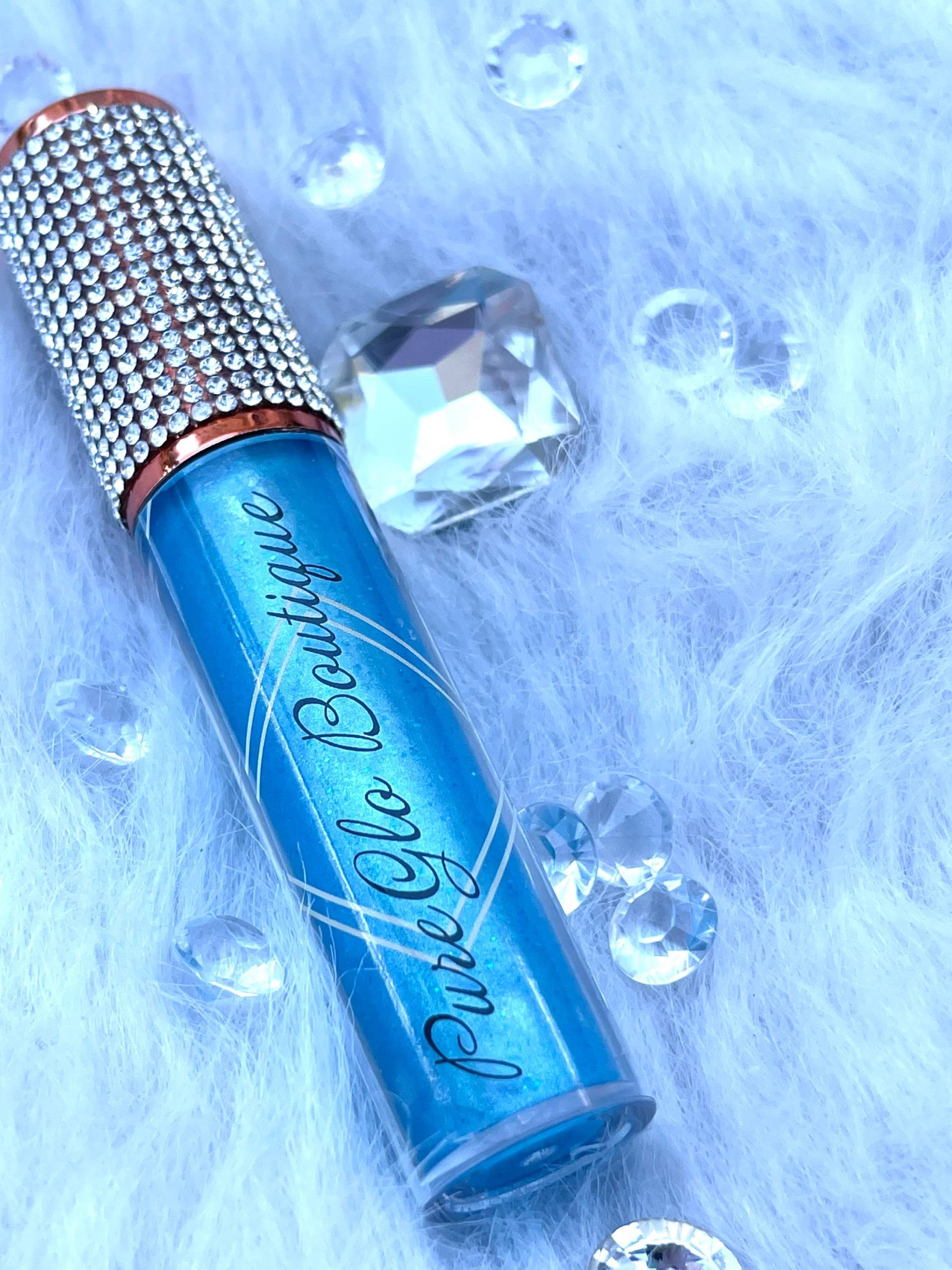 Lipgloss Blaubeer-Geschmacksrichtung "Blue Ice' von Etsy - PureGloBoutique