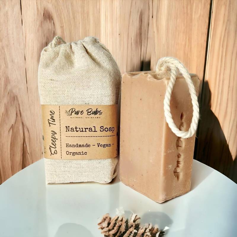 Verschlafene Zeit Natürliche Seife Am Seil, Handgemachte Bio Seife, Zero Waste Self Care, Handwerker Vegan von Etsy - PurebubsCreations