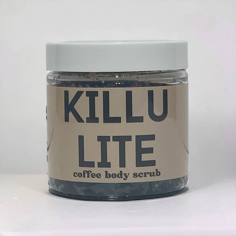 Killulite Coffee Exfoliate Body Scrub - Peeling Feuchtigkeitsspender, Peeling, Tiefenreinigende, Fettige/Normale Trockene Haut, Cellulite von Etsy - Puredropwellness