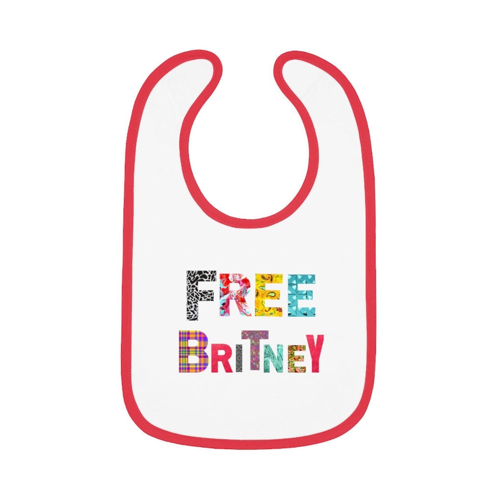 Free Britney, Baby Lätzchen, Weiche Jersey Geschenke, Babykleidung, Accessoires, Oversize Babymode von Etsy - QuellomoonCollection