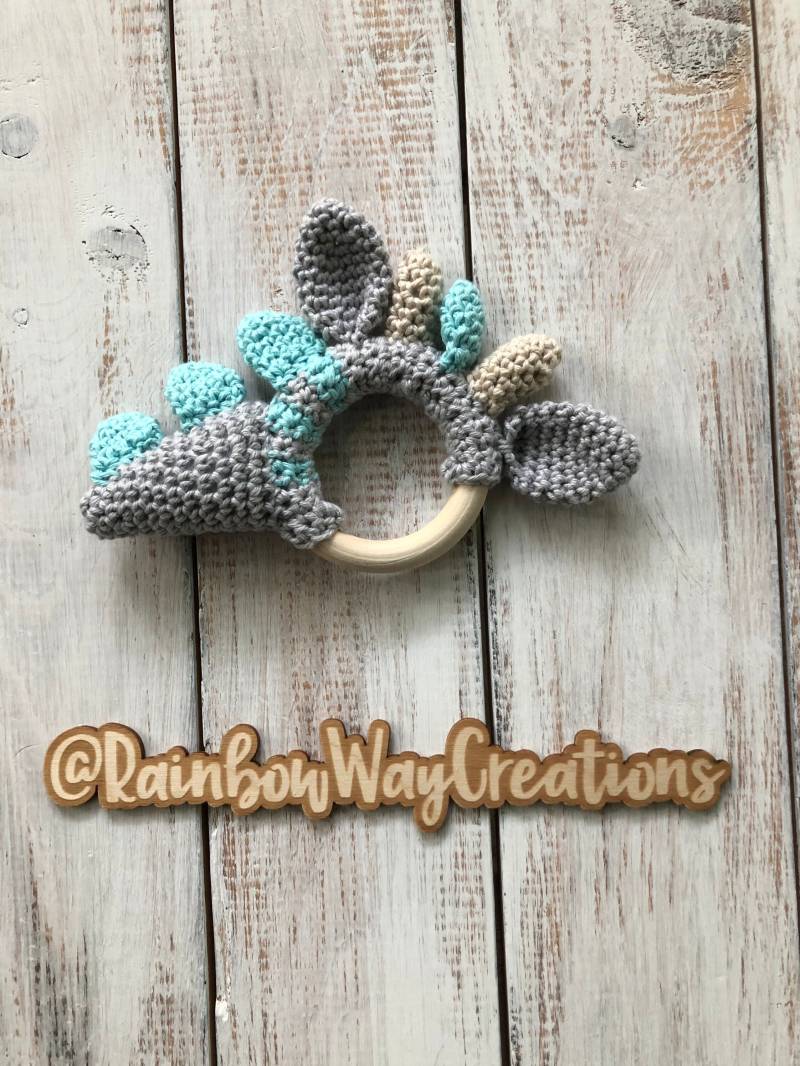 Drachen Beißring ~ Baby Neue Mama Geschenk Shower Häkeln~ von Etsy - RainbowWayCreations