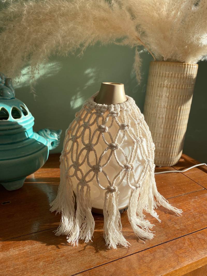 Diffuser Bezug/Cover/ Vase/ Boho Chic/ Desert Mist Young Living/ Diffusor Hülle/ Cover/ Makramee von Etsy - Ramonaslovelythings