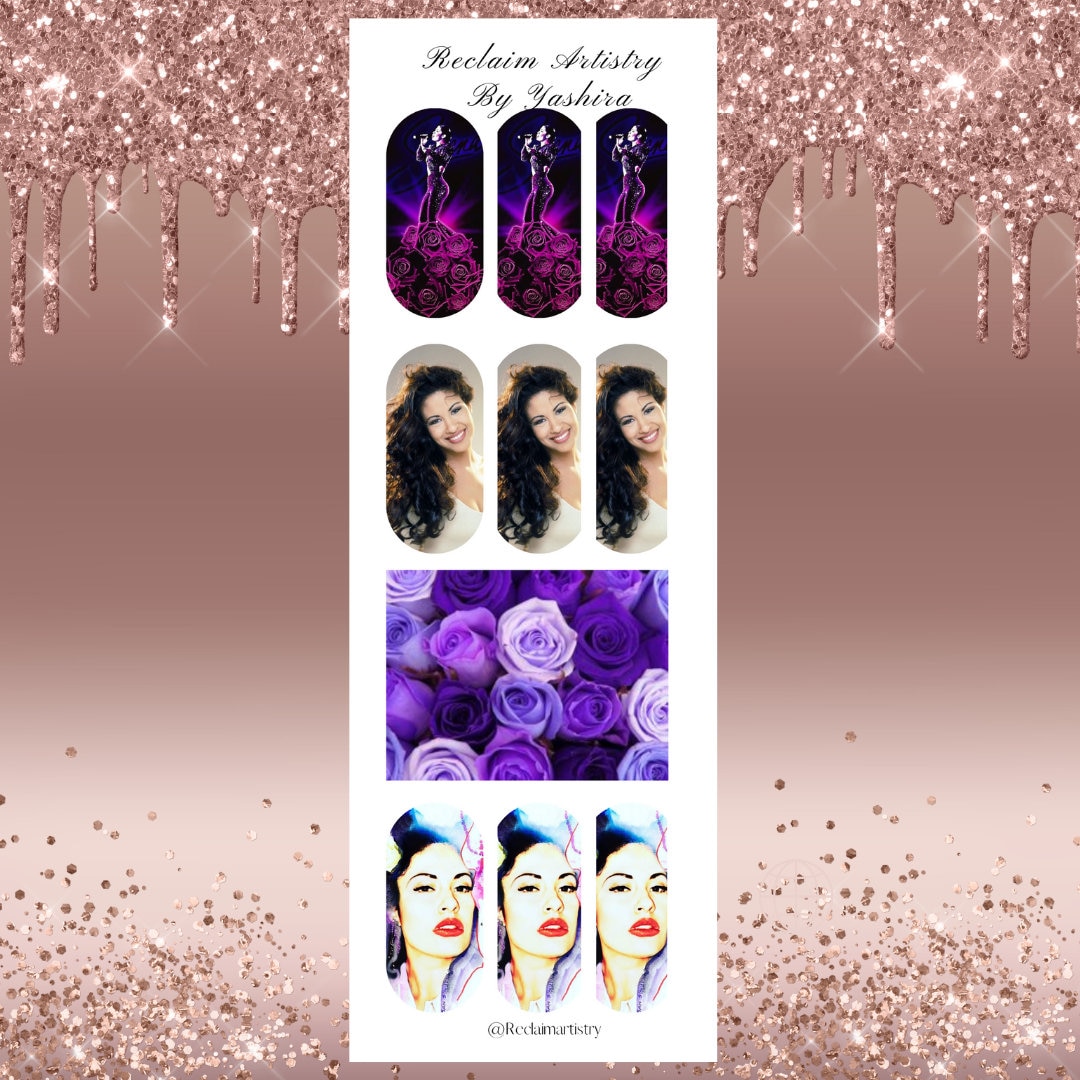 Selena Nailart | Nagel Wasser Decals Nagelsticker Nägel von Etsy - ReclaimArtistryShop