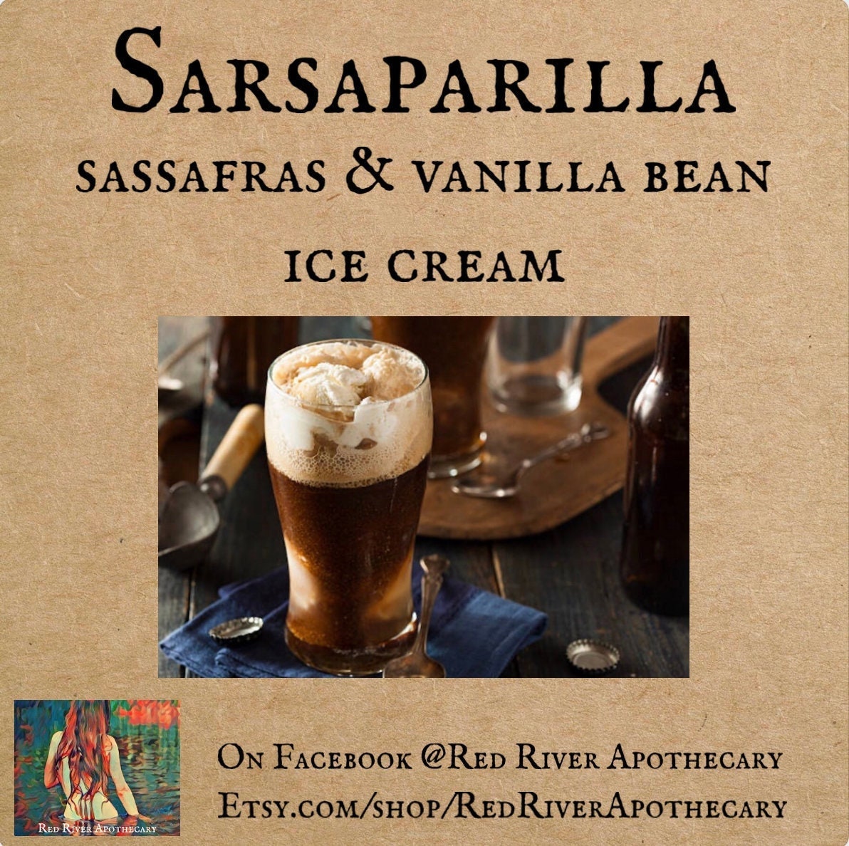 Sarsaparilla Parfümöl, Root Beer Parfüm, Indie Sassafras, Vanilleeiscreme, Indie, Unisex von Etsy - RedRiverApothecary