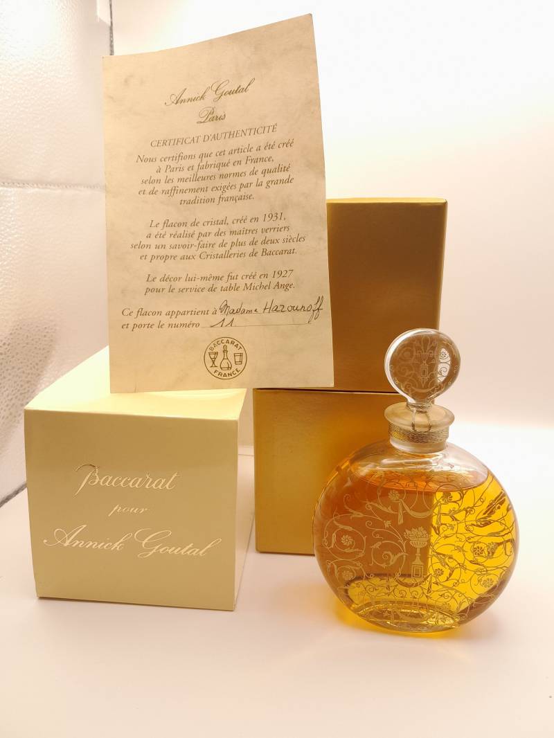 Baccarat Für Annick Goutal - Grand Amour 150 Ml Eau De Parfum Vintage-Flasche Aus Den 1990Er Jahren Baccarat-Kristallflasche Michel Ange von Etsy - ReginasPerfume