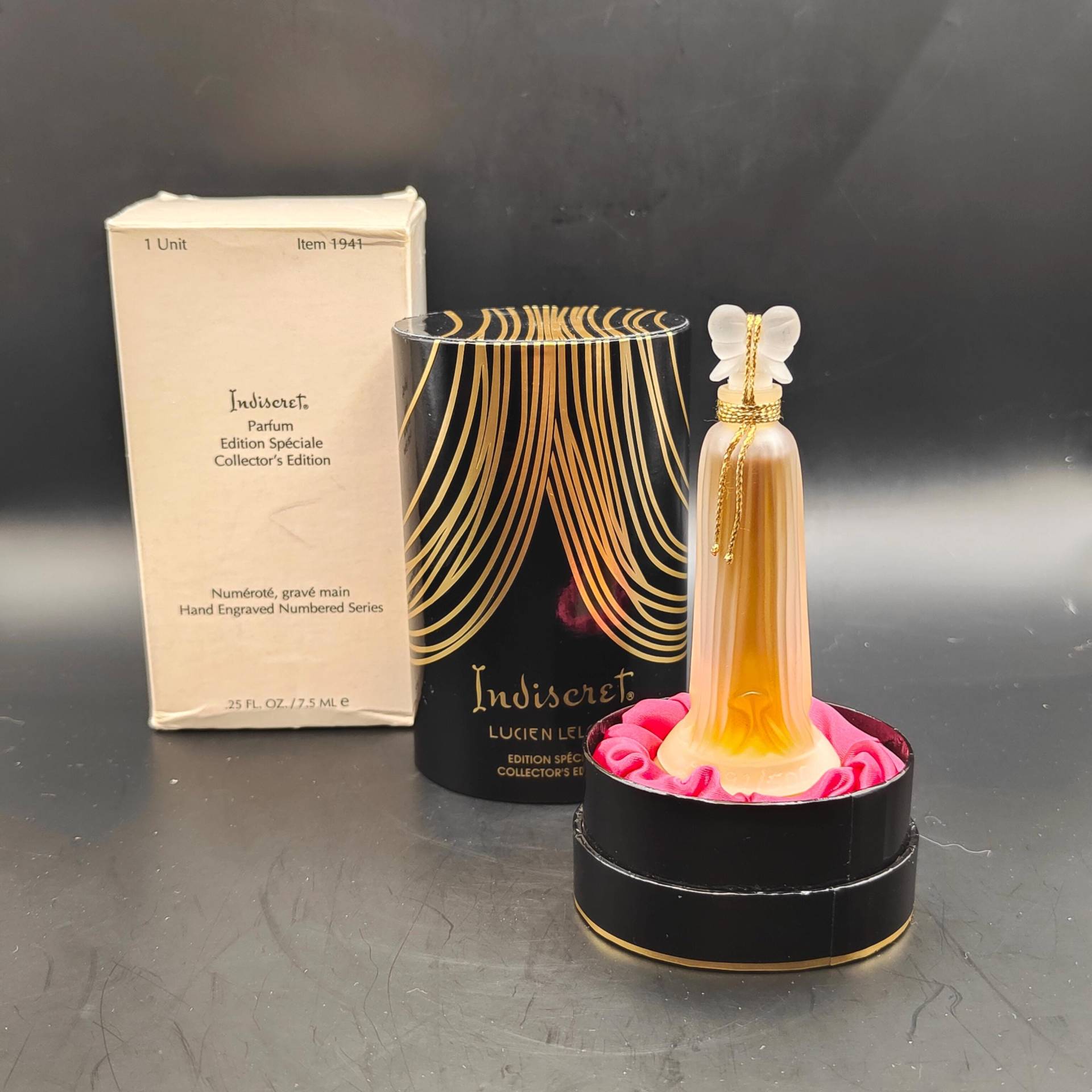 Lucien Lelong Indiscret | 1997 - 7, 5 Ml Parfümextrakt Nummerierte Limitierte Edition Vintage-Flakon Aus Den 1990Er-Jahren Damenparfüm Lucien Lelong Indiscret | 1997 - 7, 5 Ml Parfümextrakt Nummerierte Limitierte Edition Vintage-Flakon Aus Den 1990Er-Jahren Damenparfüm von Etsy - ReginasPerfume