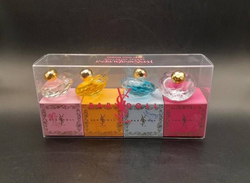 Yves Saint Laurent Baby Doll | 2008 - Box Mit 4 Miniaturen 4x 7, 5 Ml Eau De Toilette Stories Travel Selection von Etsy - ReginasPerfume