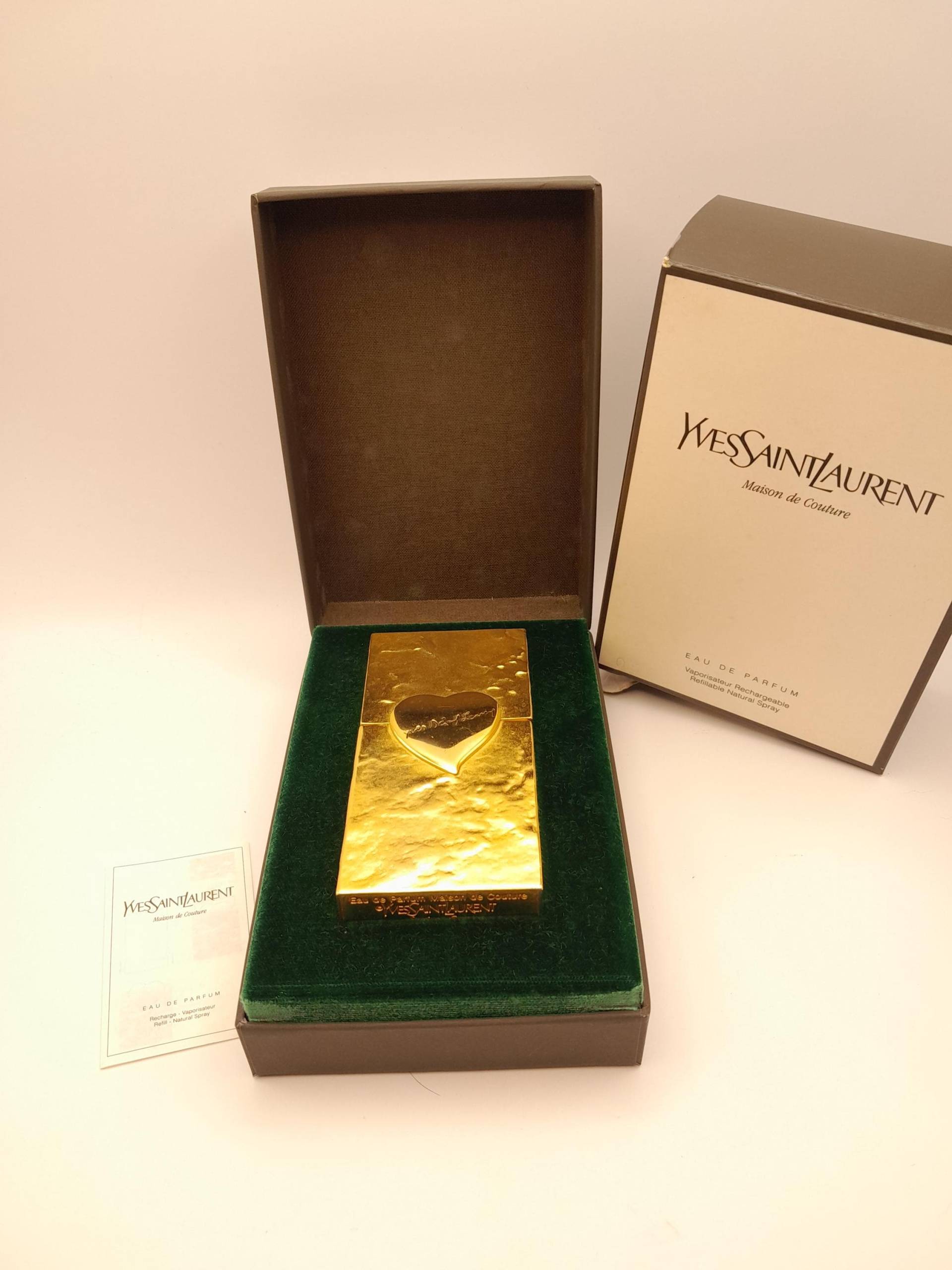 Yves Saint Laurent Maison De Couture | 1992 - Leer 50Ml Eau Parfum Vintage Sammlerflakon Aus Den 1990Er Jahren Limitierte Auflage von Etsy - ReginasPerfume